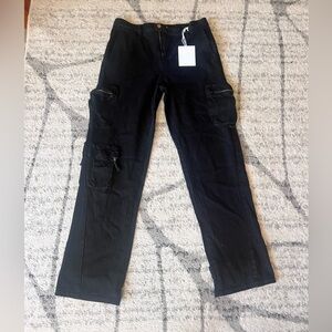 Pistola-Utility black Cargo pants